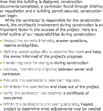 Now that the building is